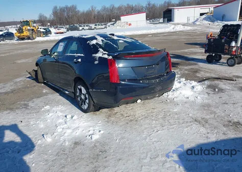 2018 Cadillac Ats Premium Luxury из США, поврежденный, VIN 1G6AK5SS6J0106001